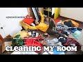 cleaning my messy room *satisfying* (marie kondo technique) | clickfortaz