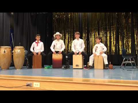 Grupo Rompe Cajón at Rock Creek Forest Elementary School