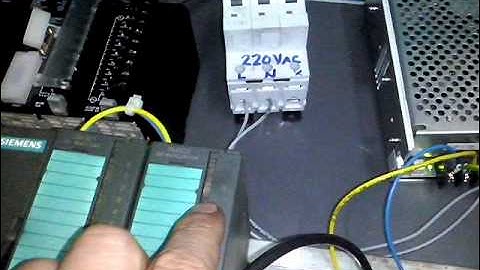 siemens S7 300 to MP277 HMI