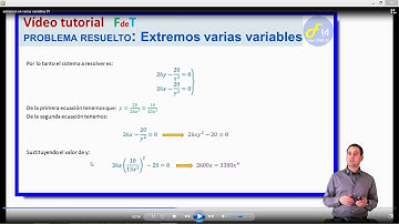 EXTREMOS EN VARIAS VARIABLES 01