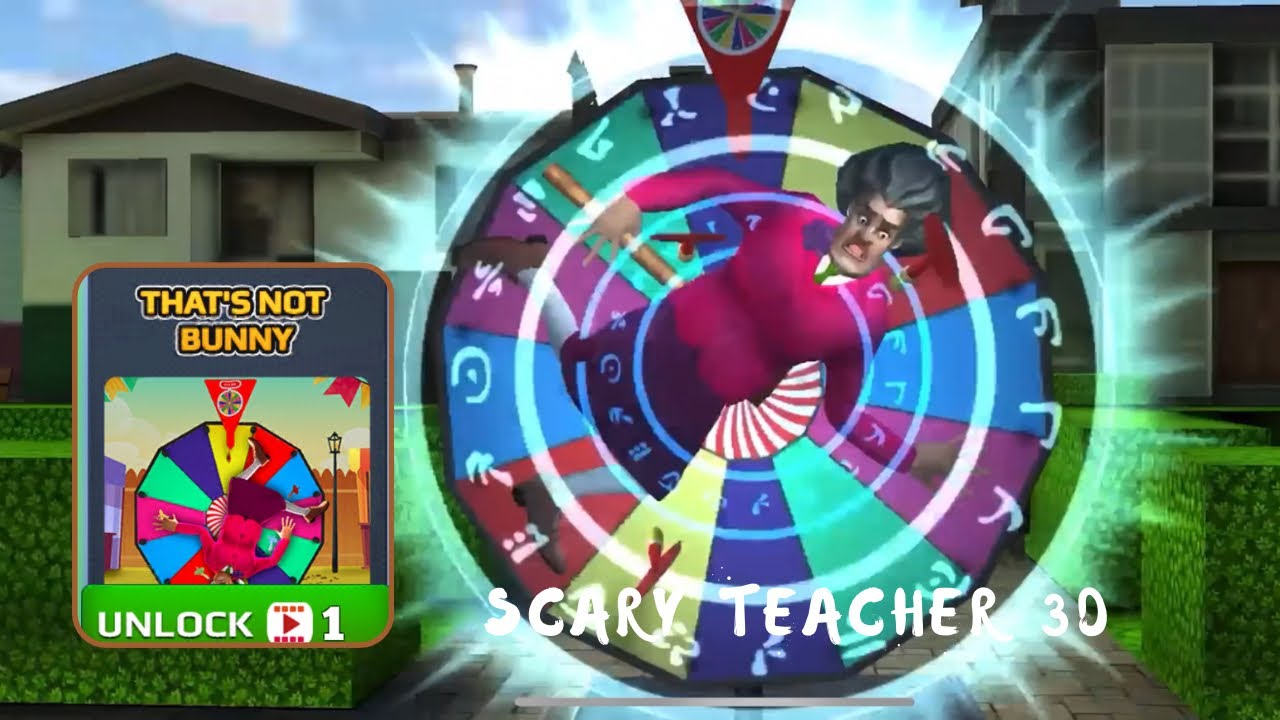 THAT'S NOT BUNNY // SCARY TEACHER 3D