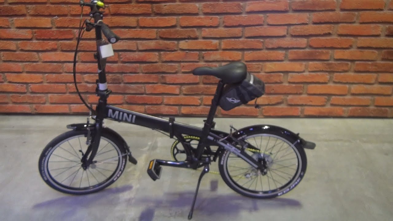 MINI Folding Bike Black (2016) Exterior and Interior in 3D ...