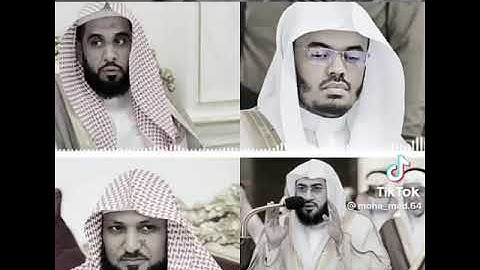 سورة الزلزله الشيخ ياسر الدوسري والشيخ ماهر المعيقلي والشيخ عبدالله الجهني والشيخ بندر بليلة 😍😍