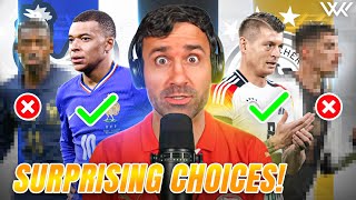 Reacting to France and Germany's Official Euro 2024 Squad Announcements!