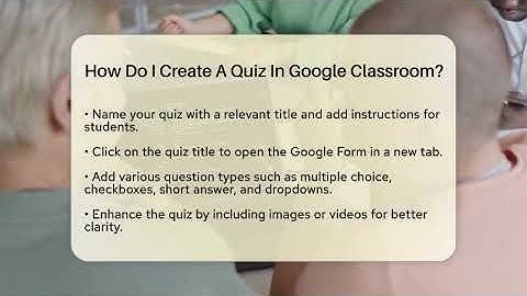 How Do I Create A Quiz In Google Classroom? - Be App Savvy