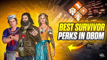 ( हिंदी ) Best Survivor Perks in DBD Mobile 🔥 Part 2 • Dead by Daylight Mobile | KynoX Gaming