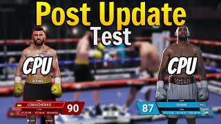 Undisputed Boxing Game: CPU vs CPU - Vasyl Lomachenko vs Amir Khan