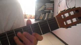 como tocar la cancion: la niña esta triste de Leo Dan en guitarra chords