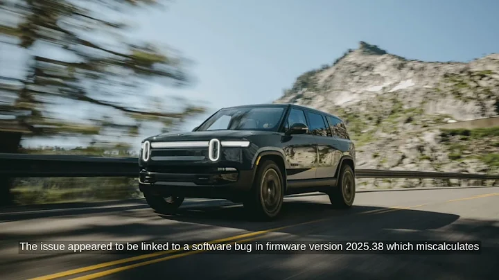 Rivian R1 LFP Battery Issue Software Update Coming