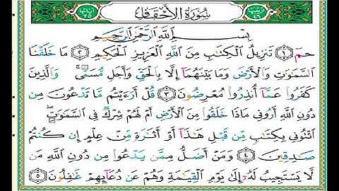 سورة الاحقاف الصفحة  502