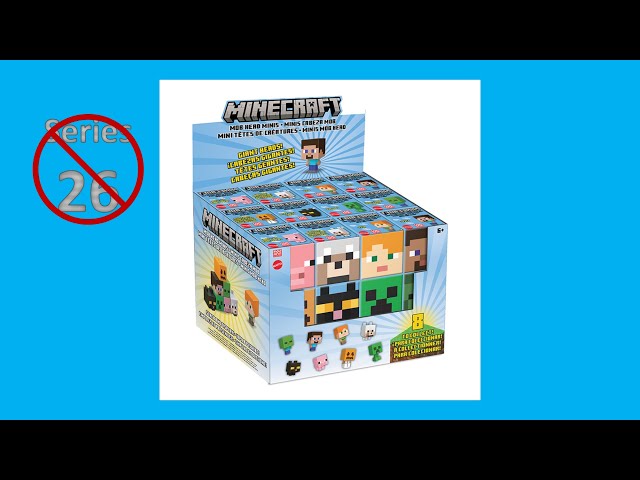 Minecraft minifigures mob heads unboxing - YouTube
