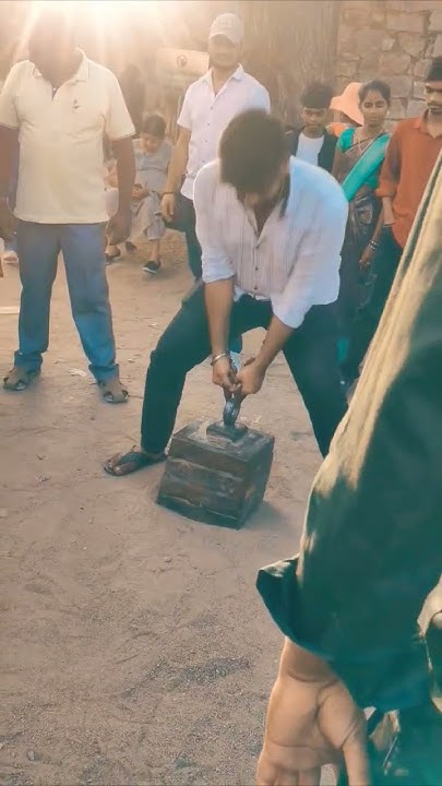 240Kg Weight Lifting in Golconda fort #hyderabad #weight#trending # ...