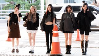 르세라핌(LE SSERAFIM) ‘뉴욕 Long Island 스페셜 공연’ 출국 Departure | 인천공…