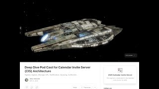 Deep Dive PodCast Calendar Invite Server Architecture