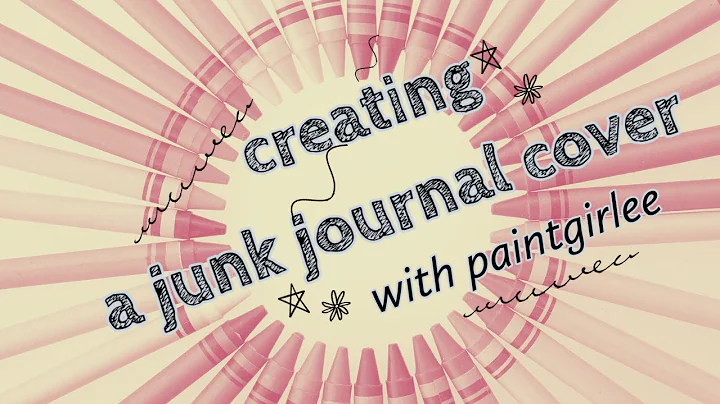 creating a junk journal cover~mixed media