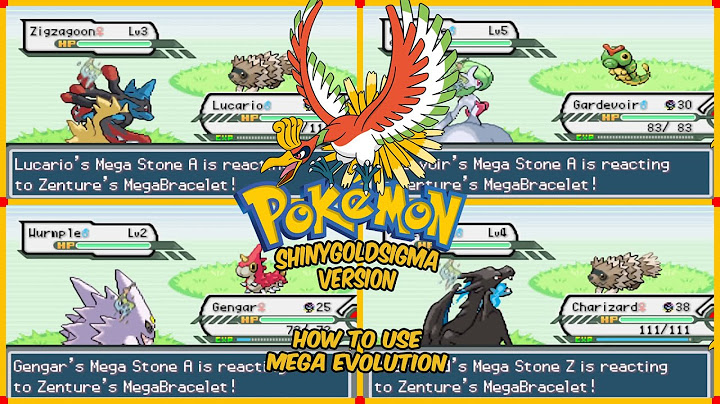 Cách tiến hóa mega trong pokemon ultra shiny năm 2024