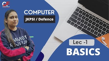 JKPSI Computer Lecture 1 #Basics of #computer