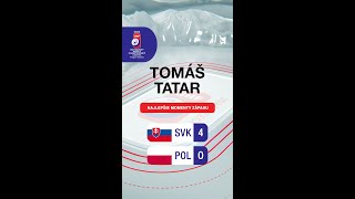 Tomáš Tatar (1+2) - Highlighty zápasu SVK - POL | 4:0 | IIHF Majstrovstvá sveta 2024