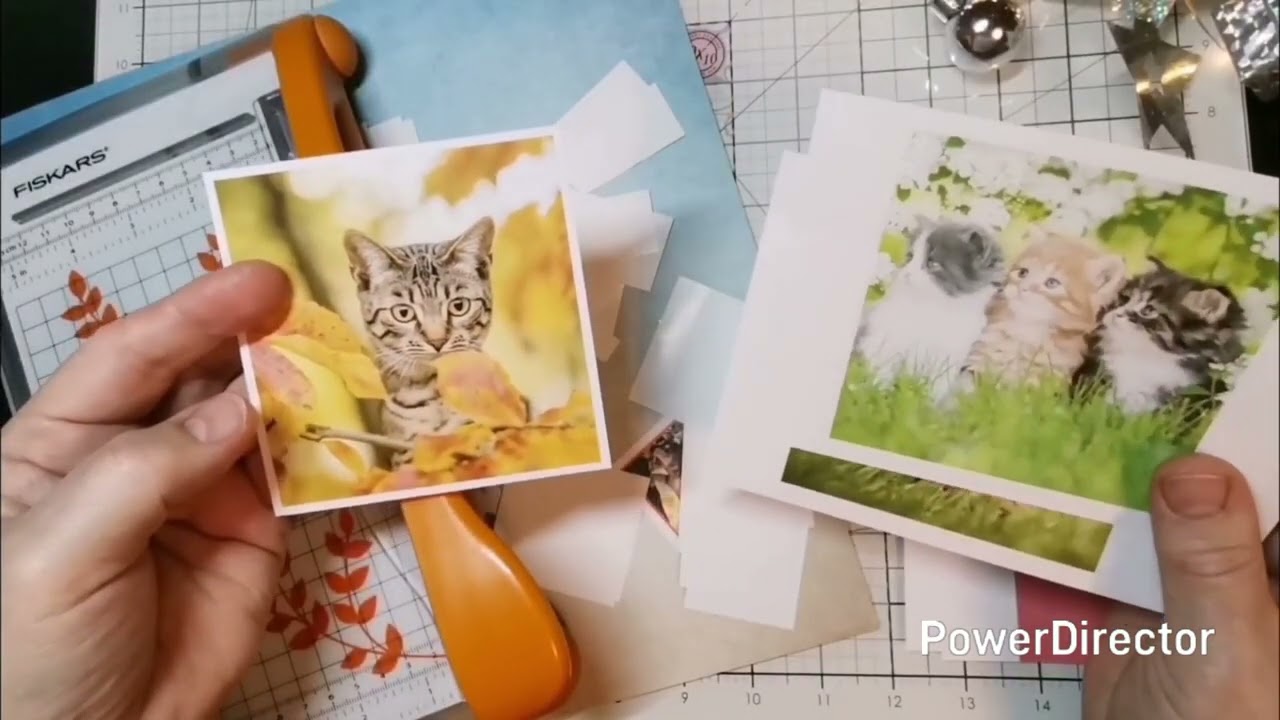 Katzen-Kalender zum Basteln nutzen. #basteln #diy #inspo #upcycling