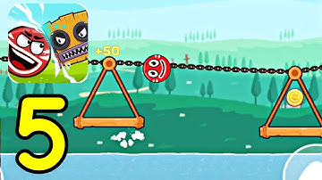 New Gameplay Walkthrough : Bounce Ball 6: Red Bounce Ball Hero (Android,Ios)