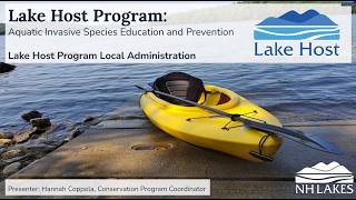 2026 Local Lake Host Coordinator Training