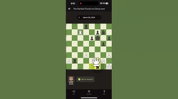March 29th #chess #chesspuzzle #chesscom