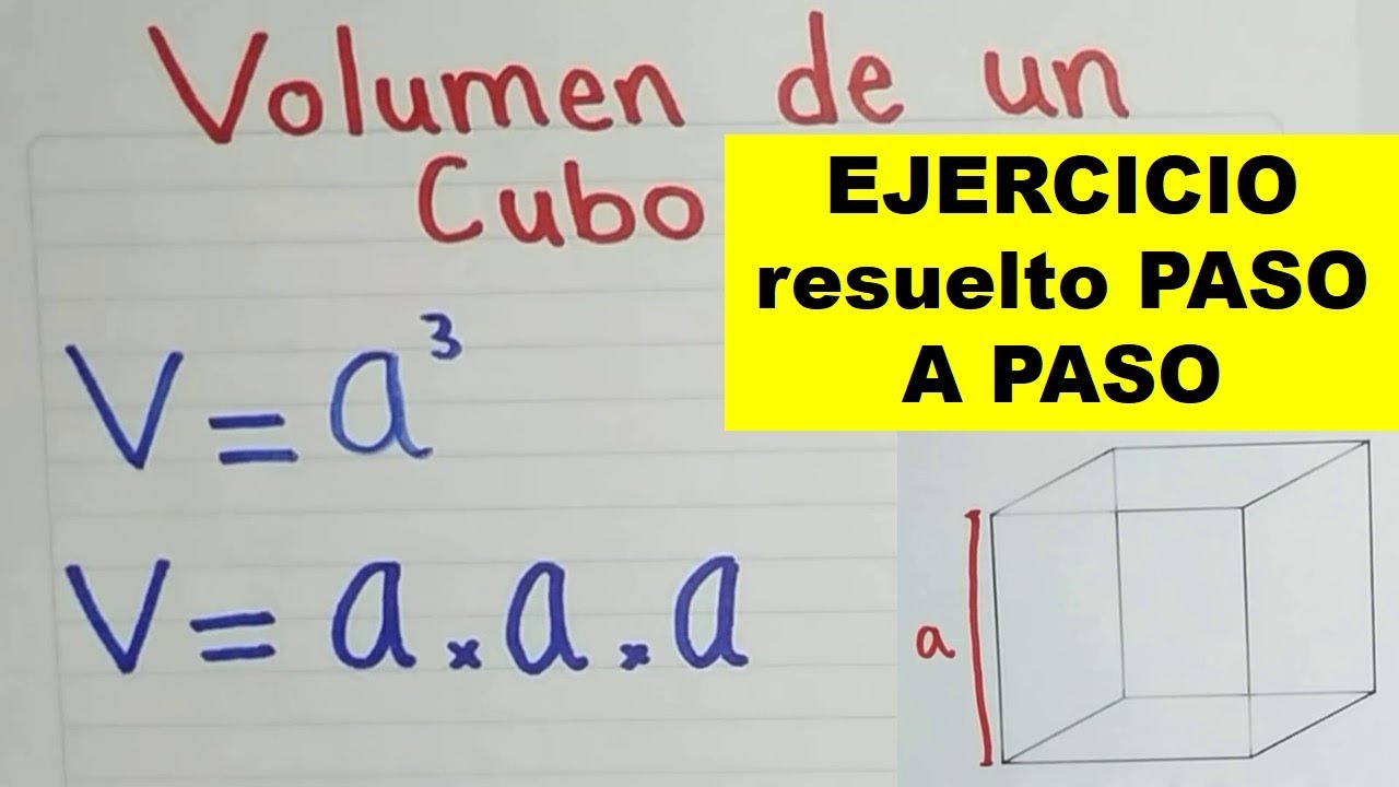 Como Se Calcula El Volumen Del Cubo Abc Fichas Gambaran