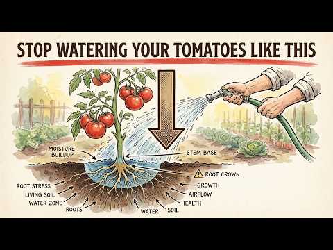 The Tomato Watering Mistake That’s Silently Destroying Your Harvest Right Now