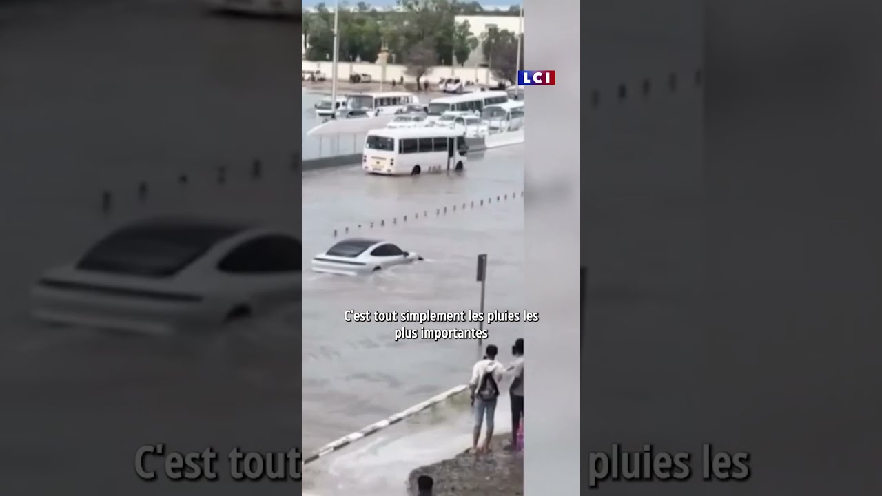 Les images des pluies diluviennes qui sment le chaos  Duba
