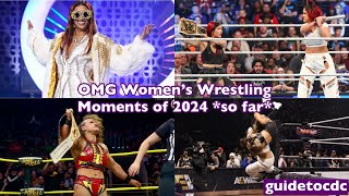 OMG Women’s Wrestling Moments Of 2024 *so far*