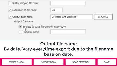 How to Export User Profile