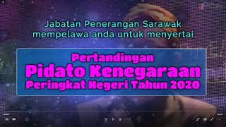 Promo Pertandingan Pidato Kenegaraan Peringkat Negeri Tahun 2020