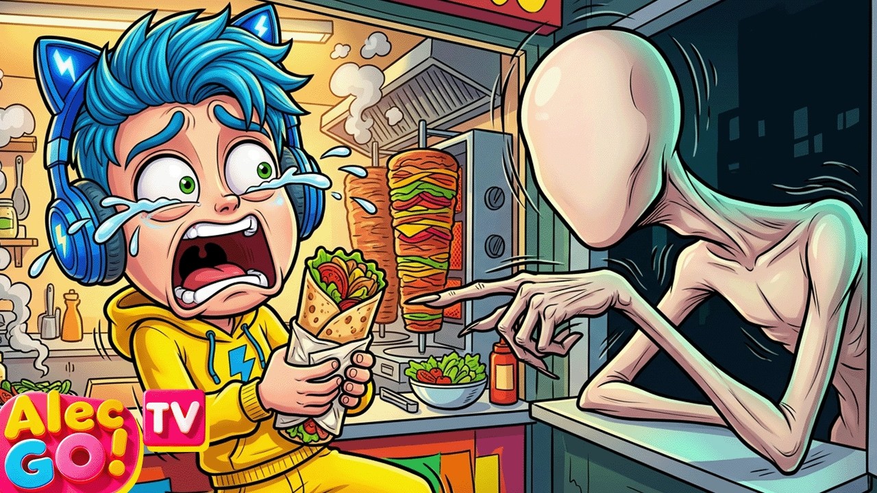 VENDI SHAWARMA PRA ANOMALIAS *que medo* 🍔💀 +2 HORAS (Alec GO! #TV)