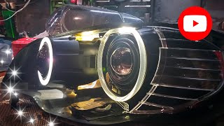 видео: Bmw x5 e70 тюнинг фар, замена линз d1s, покраска фар, полировка фар, бронеплёнка. Автолайт автосвет картинка: Bmw x5 e70 тюнинг фар, замена линз d1s, покраска фар, полировка фар, бронеплёнка. Автолайт автосвет