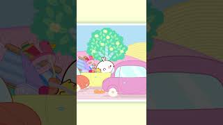 Traffic Jam | Molang #shorts #funnycartoon #molangandpiupiu