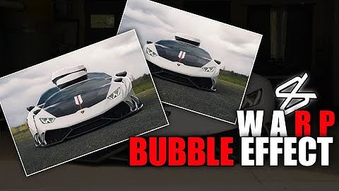 Warp Bubble Car Effect | Murcury Bubble Effect Tutorial Capcut | Capcut Tutorial