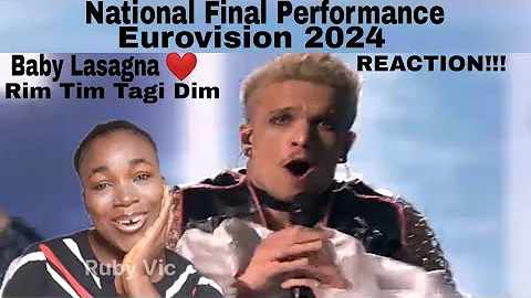 Baby Lasagna  - Rim Tim Tagi Dim / Croatia / National final performance Reaction