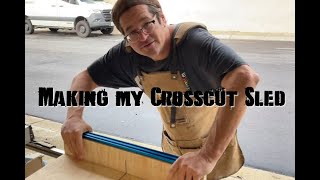 Me making my table saw CrossCut Sled. Does it turn out square? Does it work?