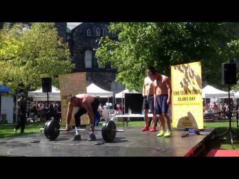 UTSU Clubs Day 2013 - Weightlifting Demo!