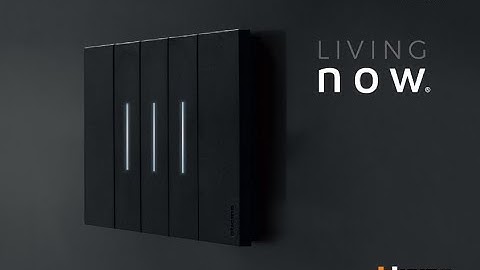 BTicino LivingNow - Καινοτόμο design, smart τεχνολογία