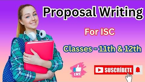 ISC CLASS 11 & 12 PROPOSAL WRITING || 5 TIPS AND FORMAT OF PROPOSAL || EXAMPLE OF PROPOSAL