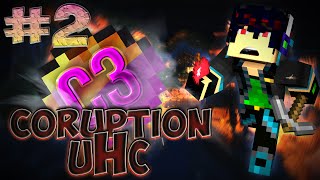 MODDED UHC: Corruption UHC Season 3 | Episode 2 | MAN DOWN!!!