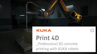 Professional 3D Concrete Printing Solutions With Kuka Robots