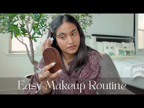 Simple Everyday Makeup Routine + Merit Signature Lip Blush Swatches | Pooja Reddy
