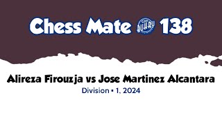 Alireza Firouzja vs Jose Martinez Alcantara • Division - 1, 2024