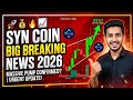 Syn Coin New Latest Update 😍 - Syn Going on Moon | Synapse Coin Price Prediction 2026