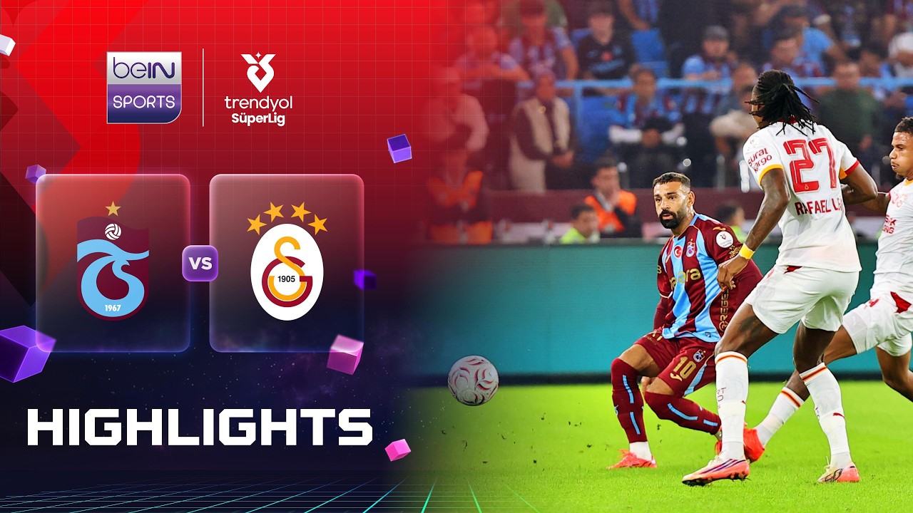 Trabzonspor 4-0 Galatasaray | Turkish Super Lig 26/27 Match Highlights