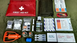 Build a First Aid Kit for Hiking , Camping & Bushcraft