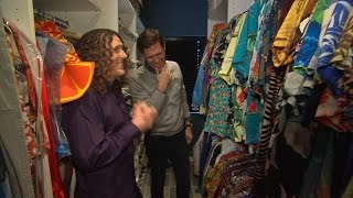 Weird Al Yankovic's Hawaiian shirt collection