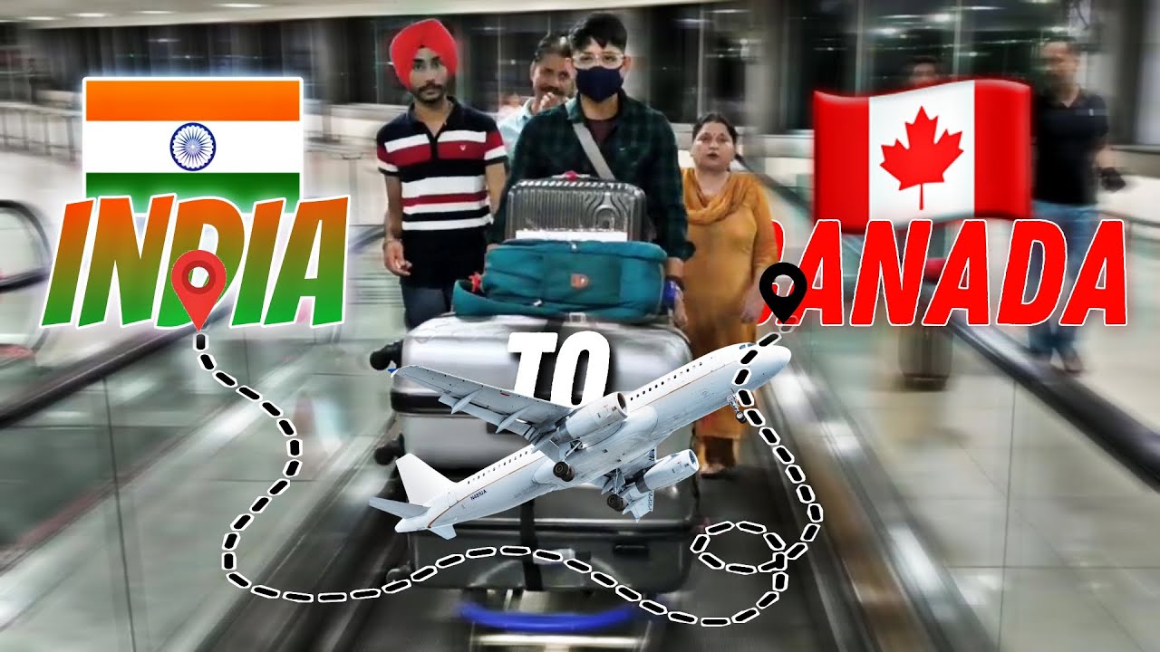 MY INDIA 🇮🇳 TO CANADA 🇨🇦 JOURNEY 🍁 | VOYAGE TO 🇨🇦| INTERNATIONAL STUDENT | @anirudhvin
